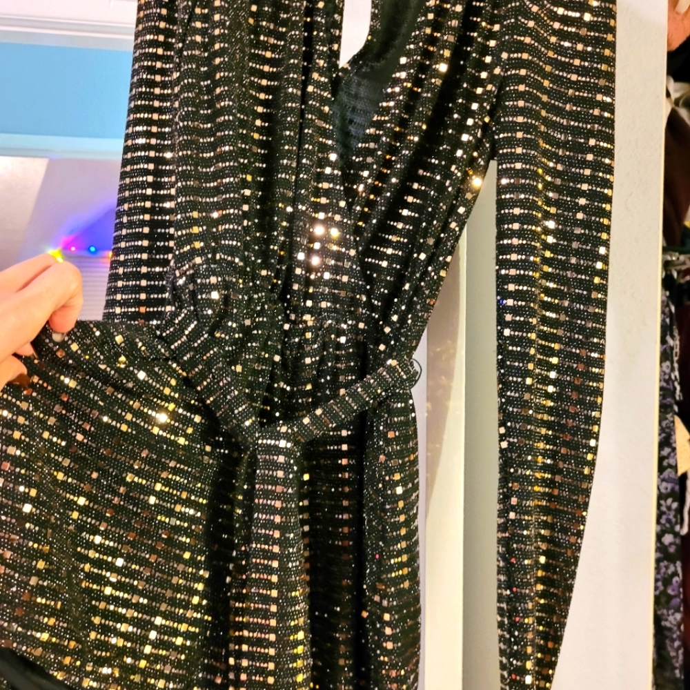 Beautiful seequin romper dress